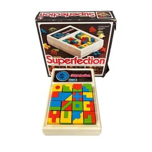 Superfection Game 1975 Vintage Lakeside Complete Boxed Tested Working